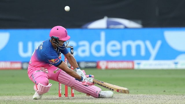 Riyan Parag showed immense maturity and some inventive strokeplay to guide RR to victory. Image courtesy: Sportzpics