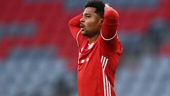 Bayern Munich forward Serge Gnabry out with thigh muscle tear