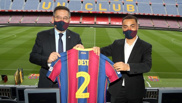 LaLiga: Defender Sergino Dest says he's honoured to be the first American representing Barcelona LaLiga: Defender Sergino Dest says he's honoured to be the first American representing Barcelona