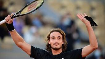 French Open 2020: Stefanos Tsitsipas downs Andrey Rublev to reach semi-final; Sofia Kenin to meet Petra Kvitova in last four
