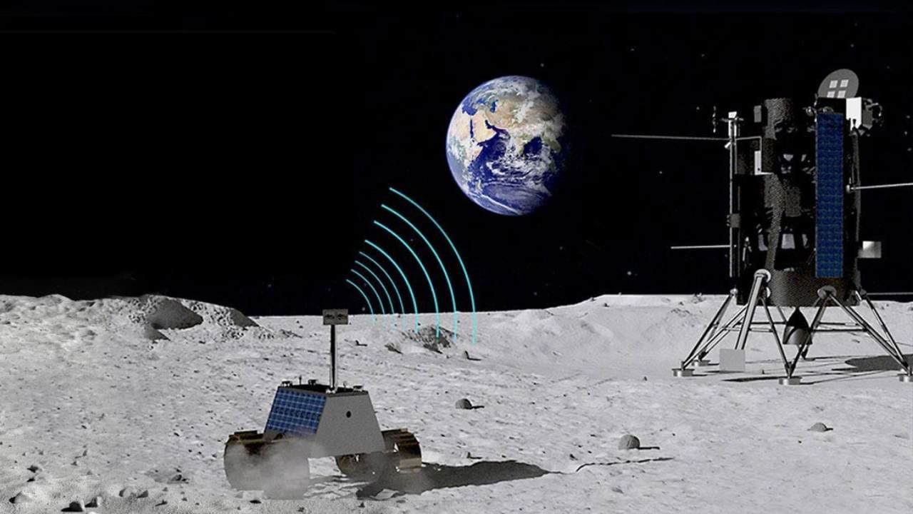 Testing lunar 4G operations. Image: Nokia