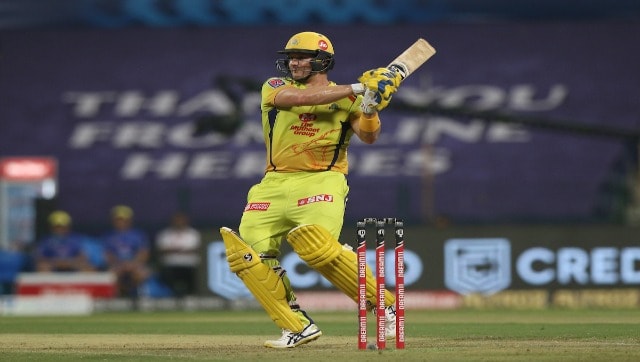 Chasing 168, CSK got off to a flying start, thanks to their openers Shane Watson (50 off 40 balls) and Faf du Plessis (17 off 10 balls). Watson was the top-scorer for CSK and struck six fours and one six in his knock. Sportzpics 