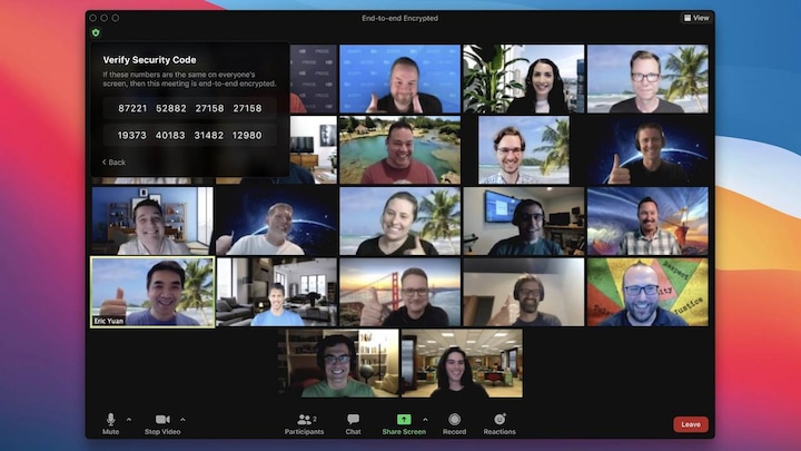 Zoom to roll out end-to-end encryption for both paid and free users starting next week