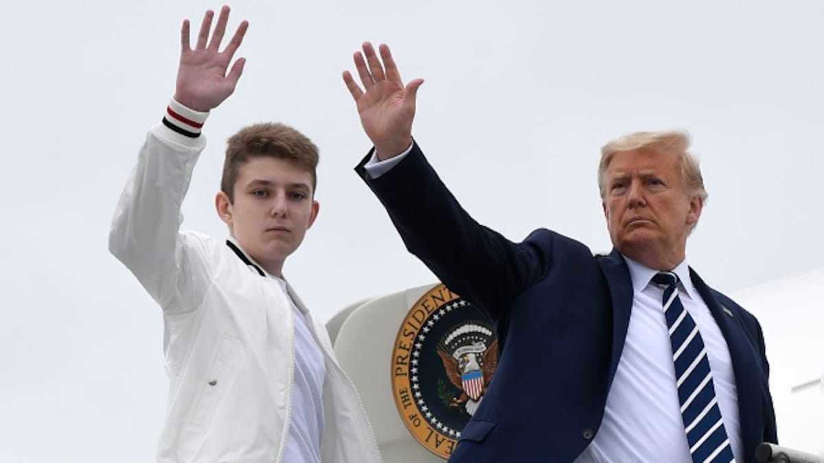 Melania Trump says son Barron tested positive for coronavirus, but experienced no symptoms