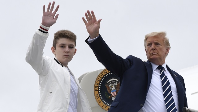 Melania Trump says son Barron tested positive for coronavirus, but experienced no symptoms Melania Trump says son Barron tested positive for coronavirus, but experienced no symptoms