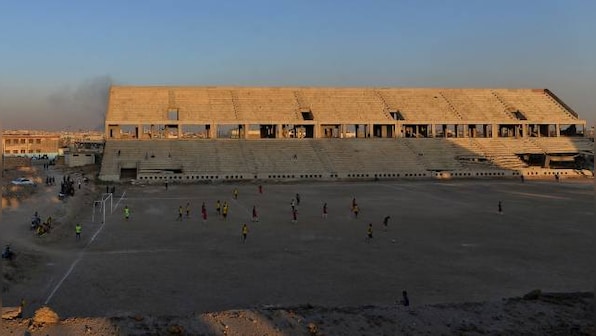 Iraq's 'stadium of horrors' in ruins, but the game goes on for Mosul Sports Club