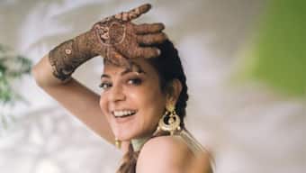 Kajal Aggarwal, fiancé Gautam Kitchlu share photos from pre-wedding festivities