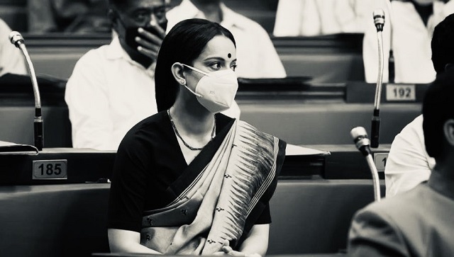 Kangana Ranaut wraps up latest schedule of Thalaivi, shares pictures from the set Kangana Ranaut wraps up latest schedule of Thalaivi, shares pictures from the set