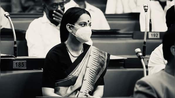 Kangana Ranaut wraps up latest schedule of Thalaivi, shares pictures from the set