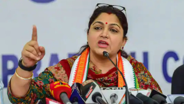 Congress spokesperson Kushboo Sundar quits party, accuses some leaders of 'dictating terms' Congress spokesperson Kushboo Sundar quits party, accuses some leaders of 'dictating terms'