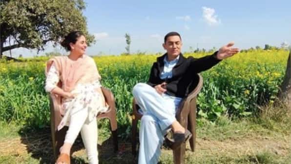 Kareena Kapoor Khan wraps up Laal Singh Chaddha shoot, shares picture with co-star Aamir Khan