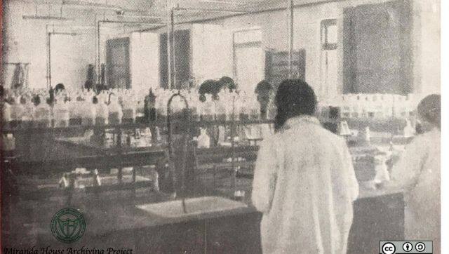 A laboratory in the science lab