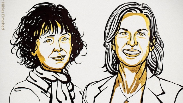  Nobel Prize in chemistry awarded to Emmanuelle Charpentier and Jennifer Doudna for work on CRISPR gene editing