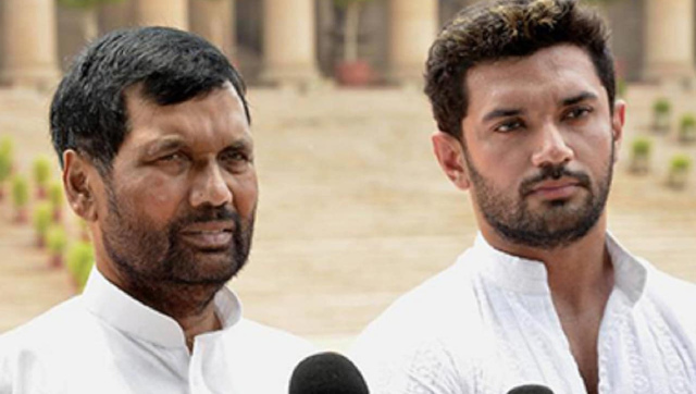 Bihar polls: With Ram Vilas Paswan's demise, Chirag's solo gamble now rests on ability to consolidate Dalit vote Bihar polls: With Ram Vilas Paswan's demise, Chirag's solo gamble now rests on ability to consolidate Dalit vote