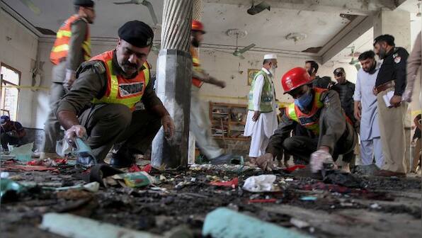 Peshawar blast: Seven killed 70 injured after powerful explosion rips through Islamic seminary