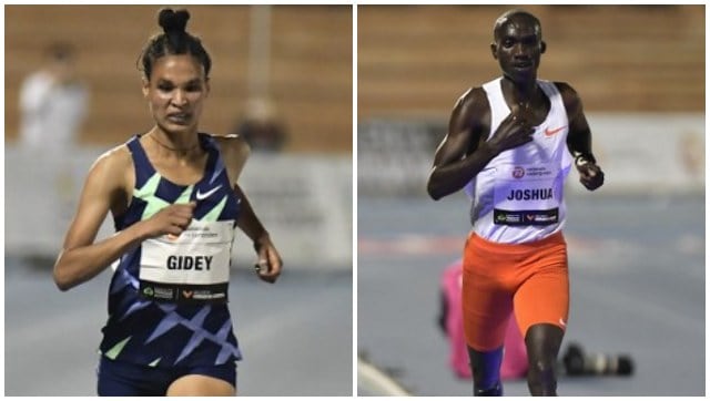 Letesenbet Gidey, Joshua Cheptegei smash long-distance world records in