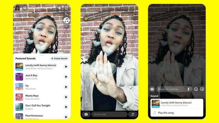 Snapchat will now allow iOS users to add music to their snaps: How it works