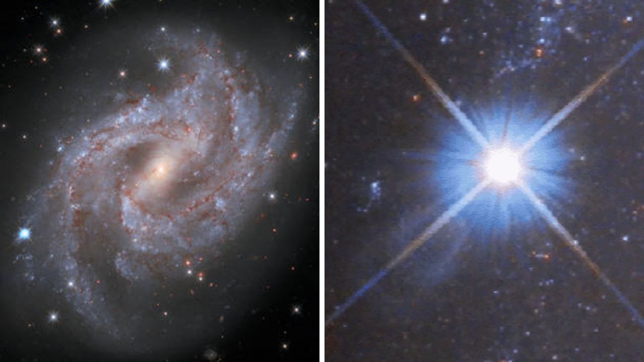 NASA's Hubble telescope captures an exploding star 70-million light ...