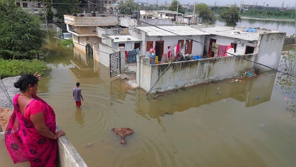 At least 50 dead due to heavy rains, floods in Telangana; over Rs 5,000 crore in damages, says state