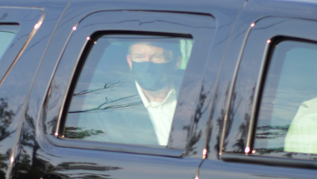 Despite COVID-19 infection, Donald Trump ventures out in motorcade to greet supporters Despite COVID-19 infection, Donald Trump ventures out in motorcade to greet supporters