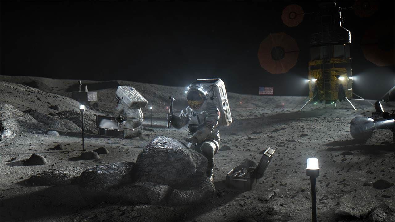  The Artemis Accords establish a practical set of principles to guide space exploration cooperation among nations participating in the agency’s 21st century lunar exploration plans. Image credit: NASA