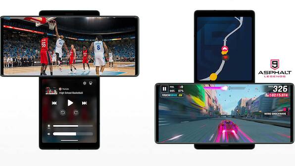 LG Wing smartphone with two displays launched in India at a price of Rs 69,990
