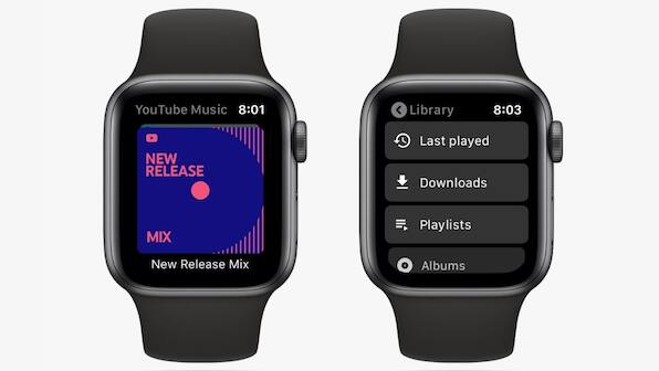 Google releases YouTube Music app for Apple Watch, compatible with Watch Series 3 and above