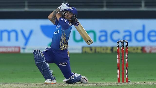 After Rohit’s departure, young Ishan Kishan (33 off 19 balls) remained unbeaten and took MI past the finish line. The left-hander struck three fours and a maximum in his knock. He hammered 30 sixes in IPL 2020 – the most by any batsman in the competition. Sportzpics 