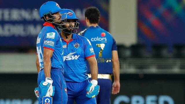 After DC’s top-order faltered, Iyer found an able partner in Rishabh Pant, who pummelled 56 runs in 38 balls with the help of four fours and two sixes. Iyer and Pant forged a 96-run stand for the fourth wicket. Sportzpics 