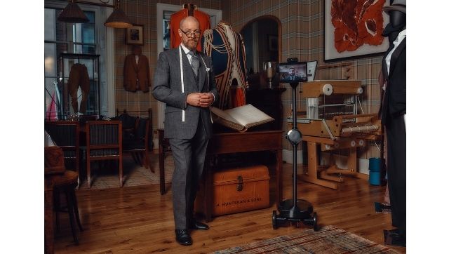 From personal robots to online stores, how the pandemic is making Savile Row evolve technologically From personal robots to online stores, how the pandemic is making Savile Row evolve technologically