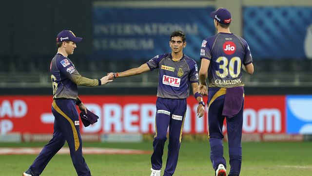IPL 2020: Eoin Morgan, Pat Cummins help KKR beat RR by 60 runs, keep playoff chance alive IPL 2020: Eoin Morgan, Pat Cummins help KKR beat RR by 60 runs, keep playoff chance alive