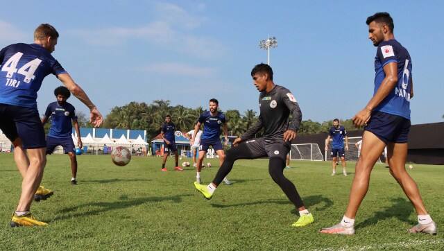 ATK Mohun Bagan training ahead of the new ISL season. Twitter@atkmohunbaganfc