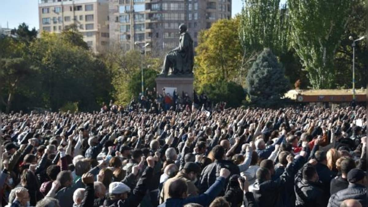 Nagorno-Karabakh peace deal: Anger mounts in Armenia as PM Nikol Pashinyan agrees to cede disputed land to Azerbaijan