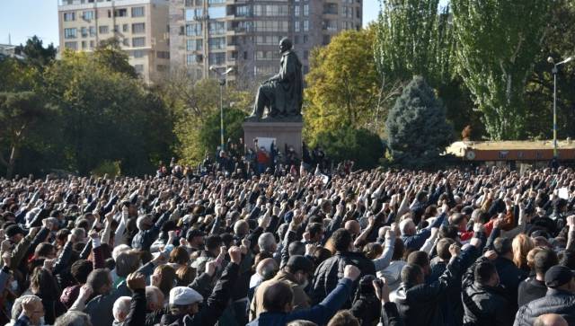 Nagorno-Karabakh peace deal: Anger mounts in Armenia as PM Nikol Pashinyan agrees to cede disputed land to Azerbaijan Nagorno-Karabakh peace deal: Anger mounts in Armenia as PM Nikol Pashinyan agrees to cede disputed land to Azerbaijan