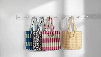 Stylish reusable bags for eco-friendly shopping