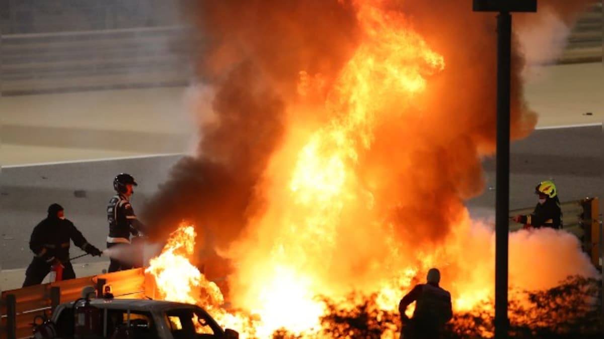 Formula 1 2020: Romain Grosjean out of next race after escaping fiery crash