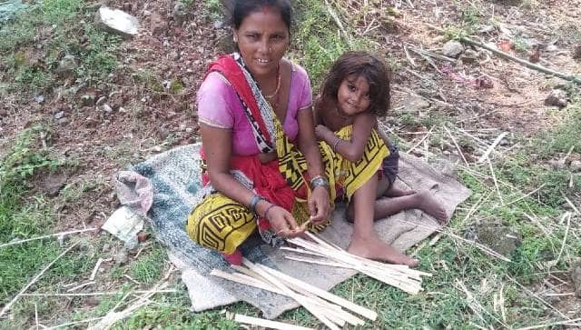 A migrant women worker in shobhanagar, Nalanda. Devparna Acharya