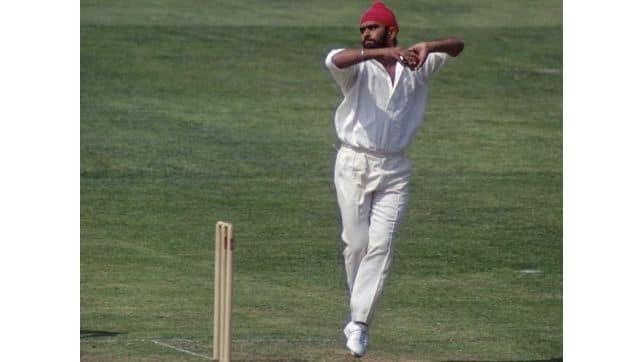 A young Bishan Singh Bedi. Facebook/anjan.ghorai.165