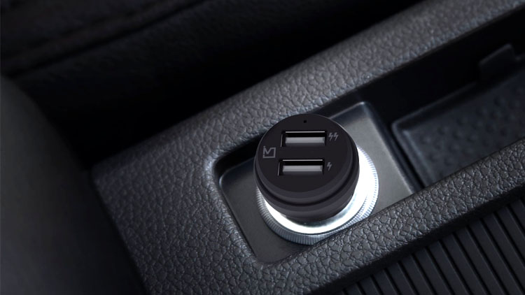 Power on the go with these dual usb car chargers Power on the go with these dual usb car chargers
