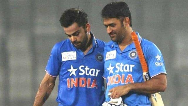 Virat Kohli with Mahendra Singh Dhoni. Facebook/virat.kohli