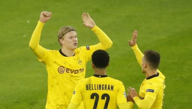 Haaland has 16 goals for the season, and has now scored 16 Champions League goals in just 12 appearances— Messi had two goals and Ronaldo none after the same number of appearances. AFP