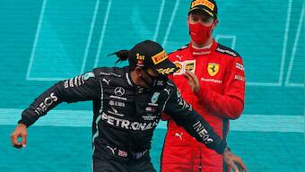 Lewis Hamilton is 'greatest driver of our era,' says Sebastian Vettel after Briton seals 7th title