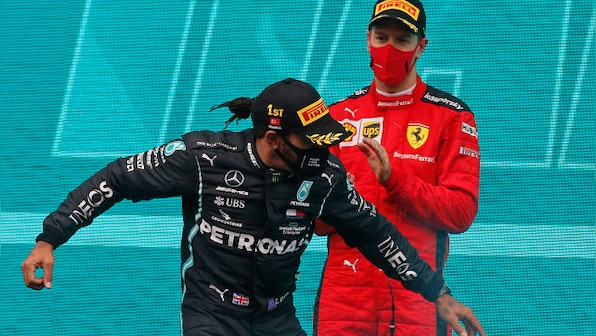 Lewis Hamilton is 'greatest driver of our era,' says Sebastian Vettel after Briton seals 7th title
