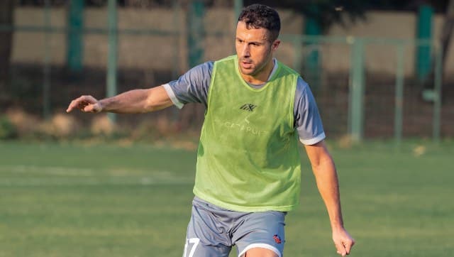 Igor Angulo, who was brought in after a dominant four-year spell in the Polish top-flight with Gornik Zabrze, has some big shoes to fill in replacing Ferran Corominas. Twitter@FCGoaOfficial