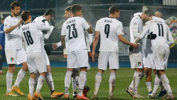 Three years on from failing to qualify for World Cup, Italy's national team smiling again under Roberto Mancini