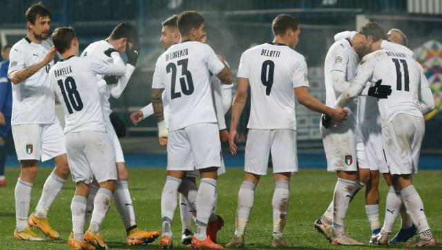 Three years on from failing to qualify for World Cup, Italy's national team smiling again under Roberto Mancini Three years on from failing to qualify for World Cup, Italy's national team smiling again under Roberto Mancini