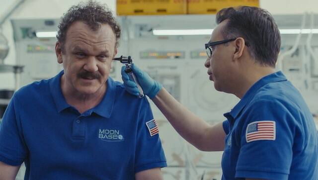 John C Reilly as Cap and Fred Armisen as Skip