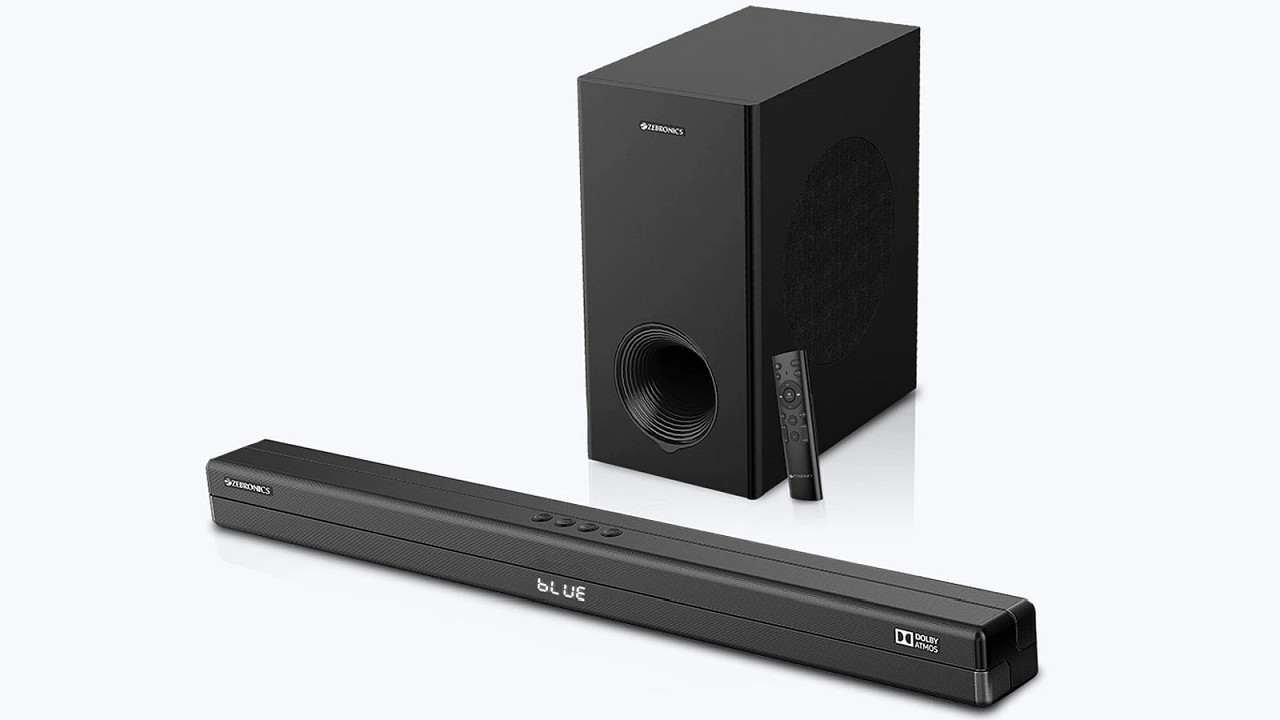 Zebronics Juke Bar 9700 Pro Dolby Atmos Soundbar Review: Ideal for movies/web series, not for music Zebronics Juke Bar 9700 Pro Dolby Atmos Soundbar Review: Ideal for movies/web series, not for music
