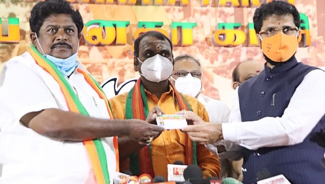 رهبر اخراج شده DMK ، KP Ramalingam به BJP پیوست ، می گوید سعی می کند MK Alagiri را به مهمانی زعفران بیاورد