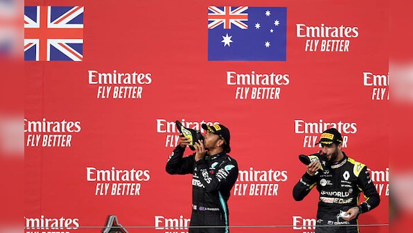 Formula 1 2020: Lewis Hamilton wins in Imola to hand Mercedes record seventh straight constructors' title